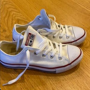 Converse all stars white size 3
